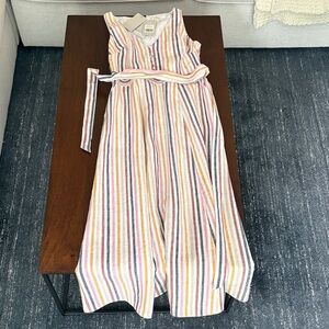 Boden Rainbow Striped Women’s Dress 6R
